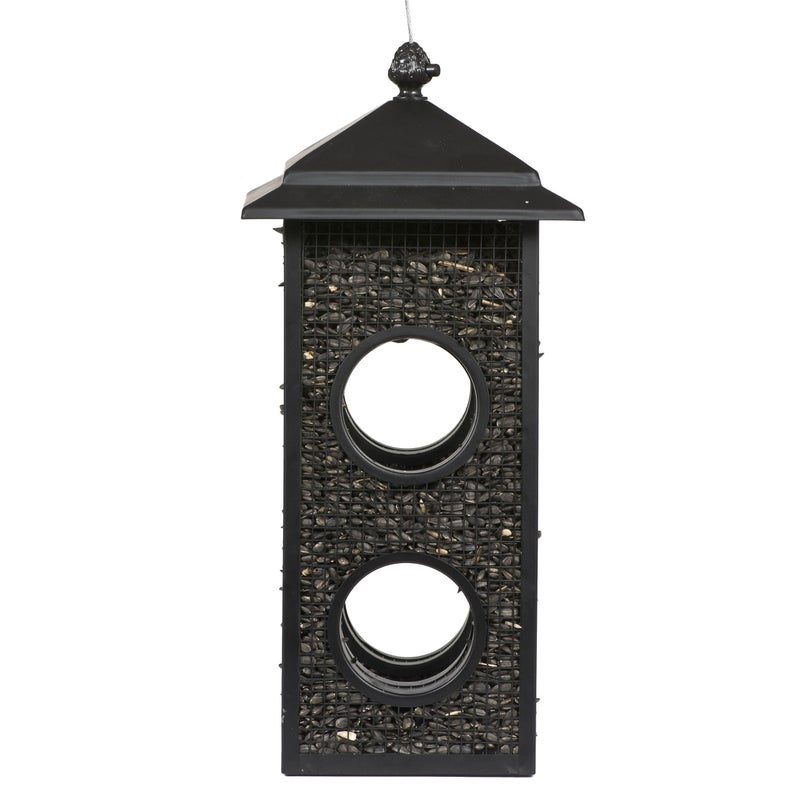 Perky-Pet Fly-Thru Wild Bird Feeder - 2 lb Capacity for Black-Oil Sunflower Seeds - Wild Bird Feeder for Outdoors - Outdoor Decor - B00303 - Image 2